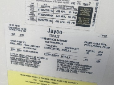 2020 - Jayco - Whitehawk 23MRB  Rear Bath   Couples unit
