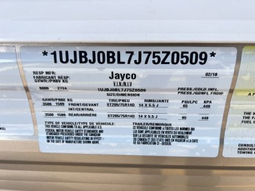 2018 - Jayco - Jay Flight 212QBW  Rear Living  4300 Lbs