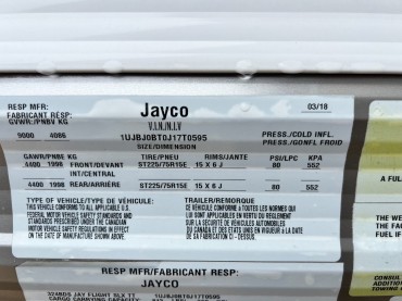 2018 - Jayco - Jay Flight SLX 324BDS    Bunk Room