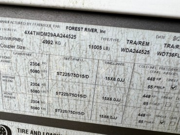 2010 - Forest River - Wildwood Destination Front Living
